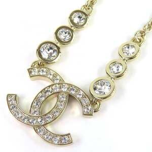Chanel Cc Logo Chain Pendant Necklace #250112C14B